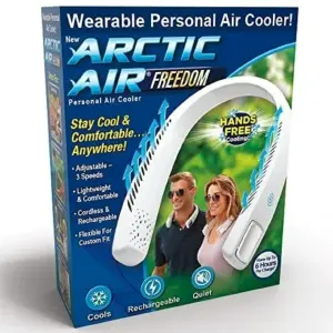 Ventilador Cuello Portátil 3 velocidades