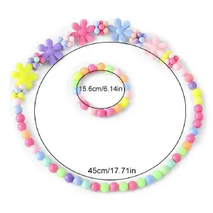 Juego de collas y pulsera