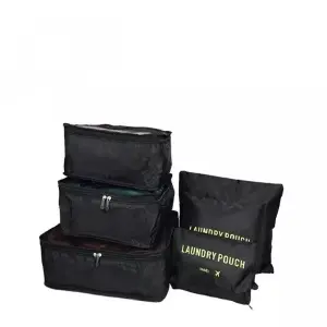 Set Organizador Maleta Estuches X6 Viaje