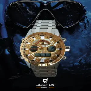 RELOJ JOEFOX METALICO HOM 1815BG-3