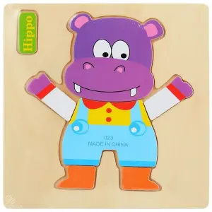 Rompecabezas En Madera Ingles Juego Dida