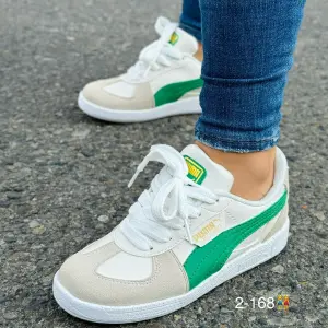 Nuevos Puma Para Dama Blanco Verde Hrt