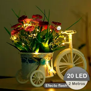 Luces Micro Led Flash Decoración TX20CCA