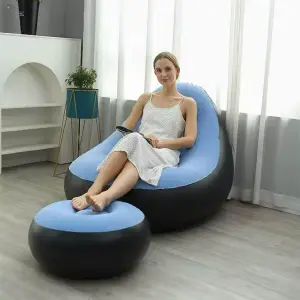 Sillon Puff Inflable Reclinable