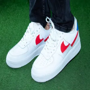 NK AF1 'LXX RED AND BLUE'