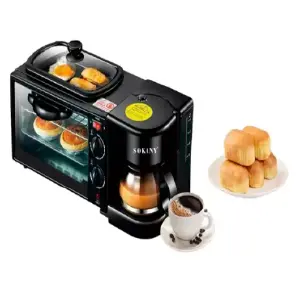 Horno Eléctrico Tostador Sokany Cafetera