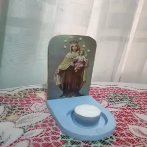 Veladora de la Virgen del Carmen