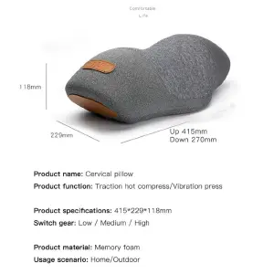 ALMOHADA MASAJEADORA PARA CUELLO