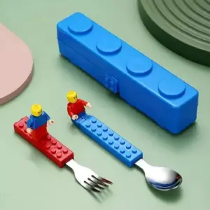 Set Cartuchera Lego Cubiertos