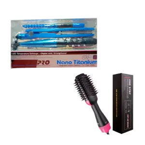 GRAN COMBO! BABY LISS + CEPILLO ALISADO
