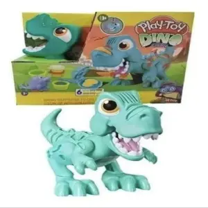 Dinosaurio Didactico Plastilina + Moldes