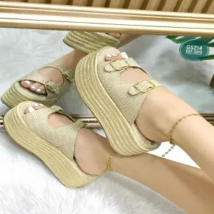 SANDALIA 2 HEBILLAS YUTE