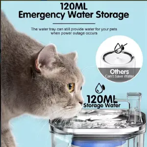 bebedero fuente de agua para gato