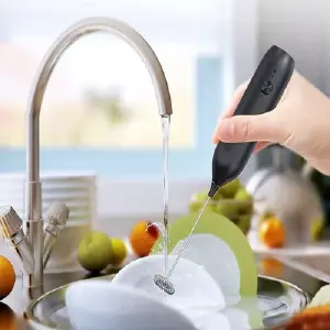 Espumador de leche automático