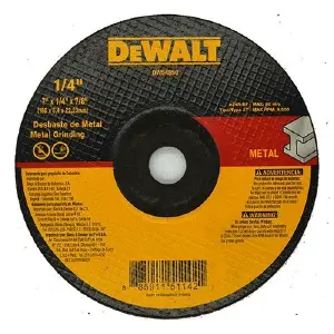 DISCO PULIR METAL 7" DEWALT