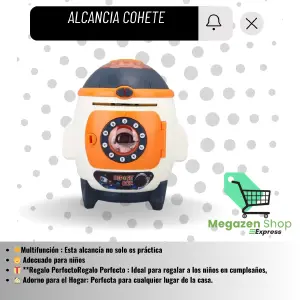 ALCANCIA COHETE PARA NIÑOS