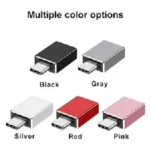 Adaptador Otg A Tipo C Usb *2 UNIDADES