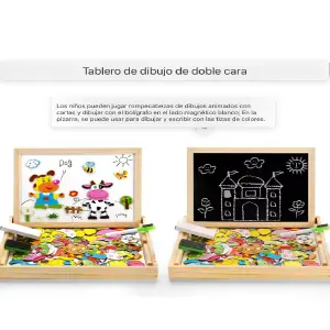 Tablero De Dibujos Magnetico Multifuncio