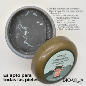 MASCARILLA ARCILLA DE BURBUJAS BIOAQUA