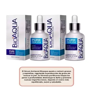 SERUM FACIAL ANTIACNE BIOAQUA X2