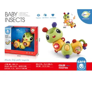 Oruga Sensorial para Bebés