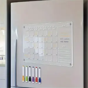 TABLERO MAGNETICO CALENDARIO 29 X 21 CMS