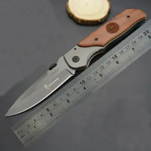 Navaja Plegable browning stainless steel