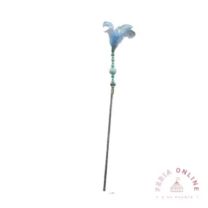 Vara para Gatos Pluma con Perlas