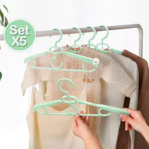Gancho De Ropa Ajustable X5 PER1