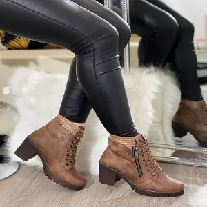 BOTA TEXANA CORTE BAJO DAMA