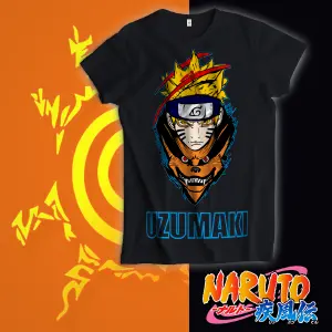 Camiseta premium anime Naruto