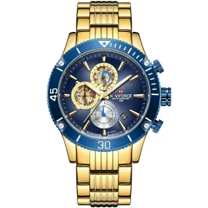 Reloj Naviforce Casual Nf9173m Crono Hom