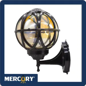 FAROL NEGRO BASE E27 ALUM/MOD05 20X18X2