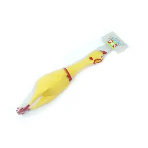 JUGUETE POLLO PARA MASCOTAS