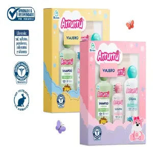 KIT PARA BEBE ARRURRU ASEO PARA BEBE