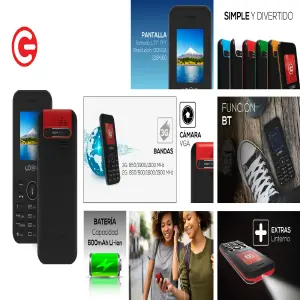 Celular Logic A5g 3g Dual Sim, Camara