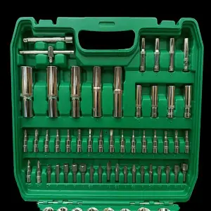 JUEGO DE RACHES 108 PCS: CONTENIDO