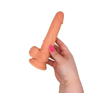 Dildo Consolador Realista Con Chupa /jug