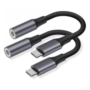 Adaptador De Audio Tipo C A Jack 3.5mm P