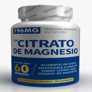 CITRATO DE MAGNESIO X 60 UND