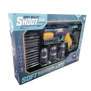 Pistola Lanza Dardos Nerf Niños Juguete