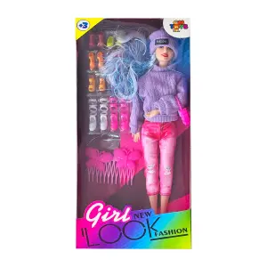 Muñeca Happy Moda Abrigo Coleccion Zapat