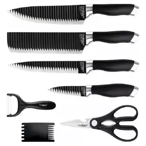 Juego De Cuchillos Antiadherentes X6