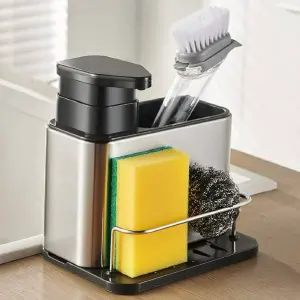 Dispensador De Jabon Liquido Escurridor