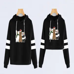 Buzo, Saco Hoodie Parejas Osos Navidad