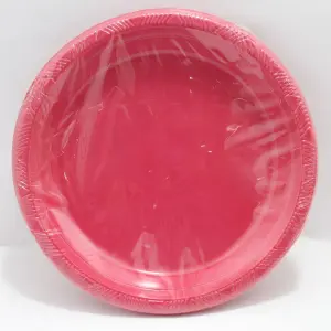 PLATO  PARTY FUCSIA  9'' X 10 UNIDADES