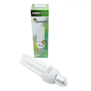 BOMBILLO AHORRADOR 3 TUBOS 25W
