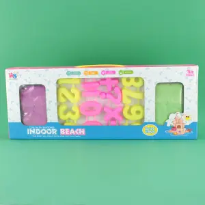 Juego de arena mágica con números