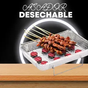 Asador Desechable Portátil
