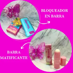 Bloqueador en barra + Barra matificante